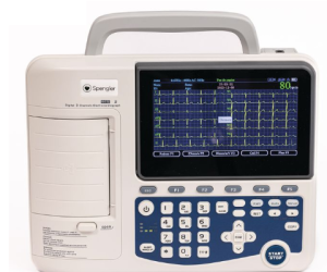 ECG Cardiomate 3 Spengler à 3 pistes avec interprétation
